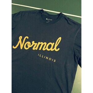 Rivian Normal Illinois Short Sleeve T-Shirt MEDIUM Blue EV Electric Truck SUV